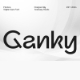 Ganky - Modern Stylish Sans - GraphicRiver Item for Sale